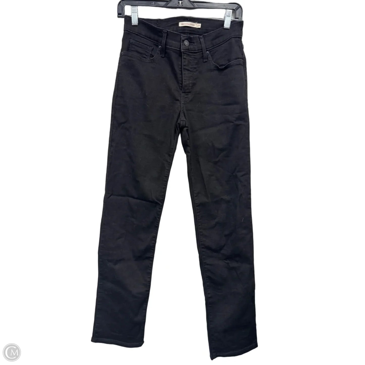 Jeans Skinny By Levis In Black, Size: 4