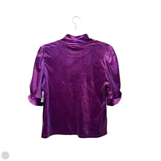 Top Short Sleeve By Sanctuary In Purple, Size: M