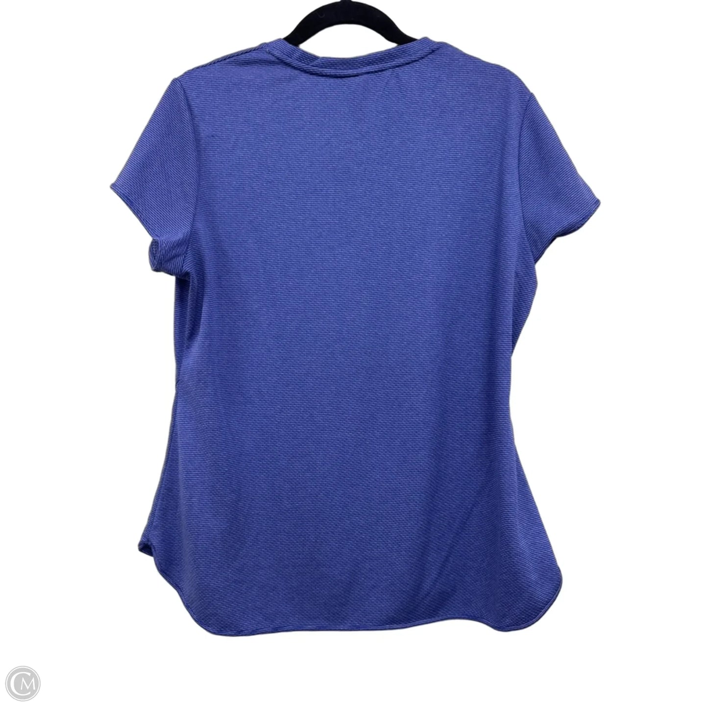 Athletic Top Short Sleeve By Avia In Purple, Size: Xl