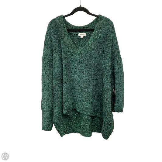 Sweater By Ava & Viv In Green, Size: 4x
