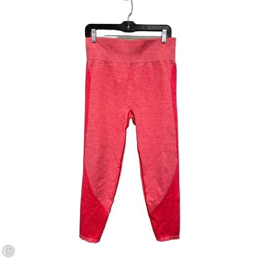 Athletic Leggings By Pink In Red, Size: Xl