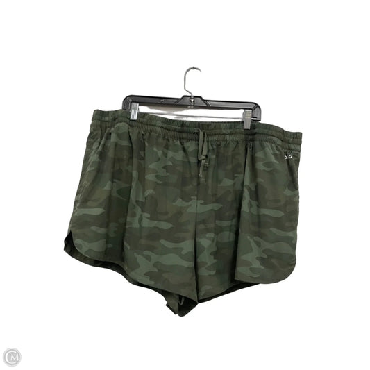 Athletic Shorts By Dsg Outerwear In Green, Size: 3x