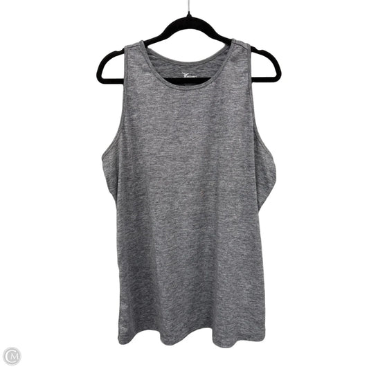 Athletic Tank Top By Old Navy In Grey, Size: Xxl
