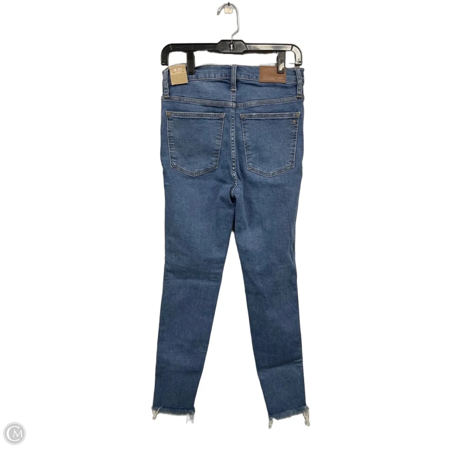 Jeans Skinny By Madewell In Blue, Size: 4
