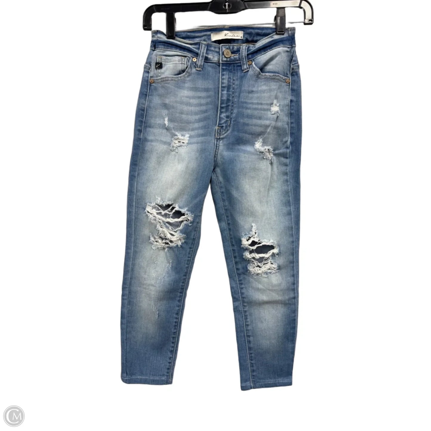 Jeans Skinny By Kancan In Blue, Size: 0