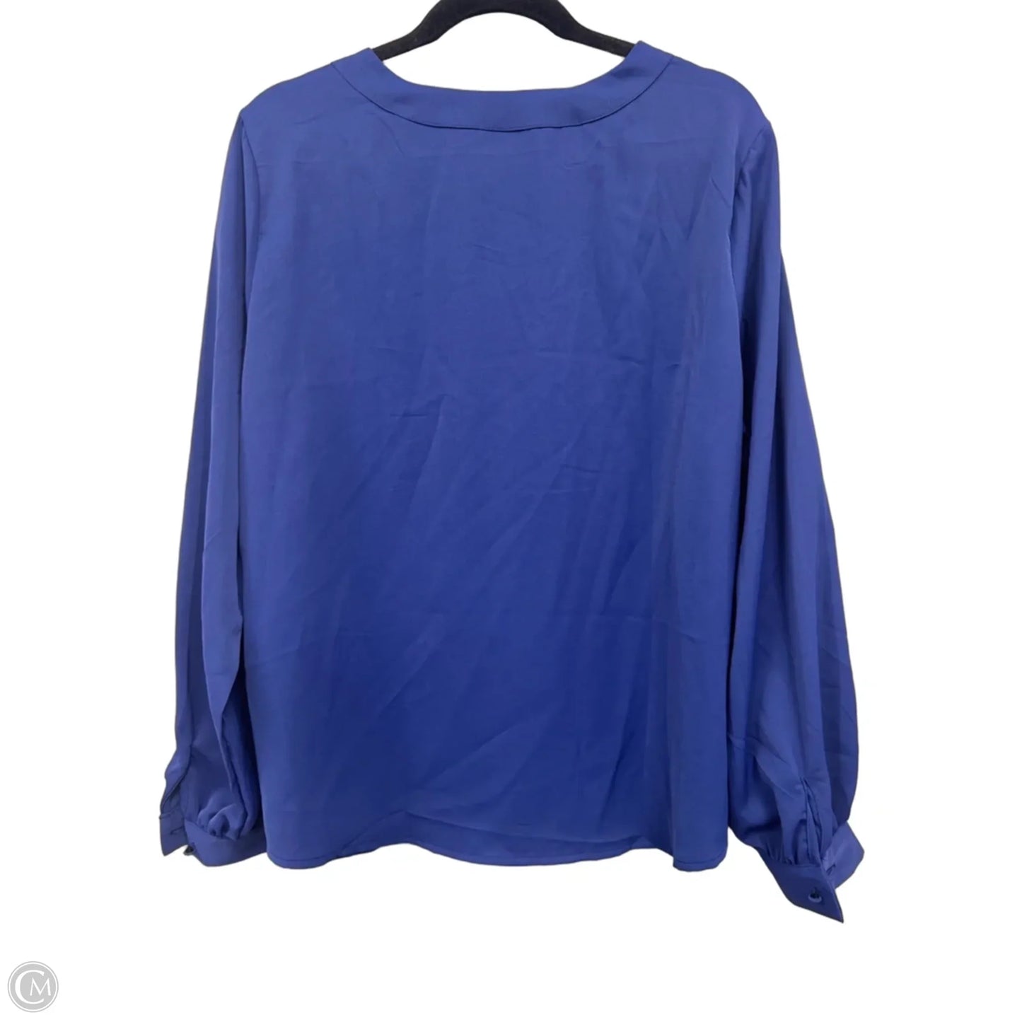 Top Long Sleeve By New York And Co In Blue, Size: Xl