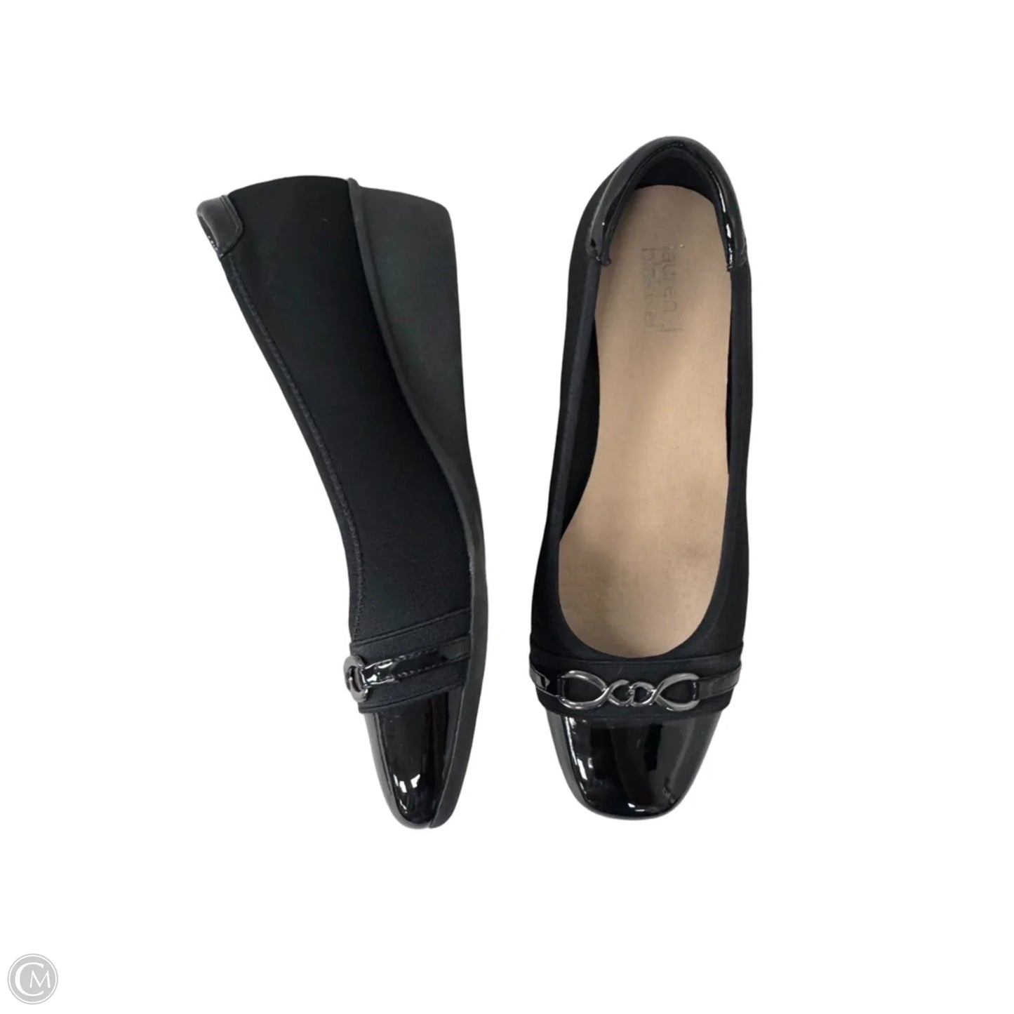 Shoes Heels Wedge By Clothes Mentor In Black, Size: 11
