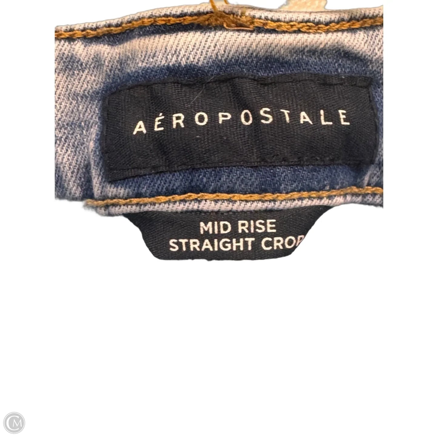 Jeans Straight By Aeropostale In Blue, Size: 8