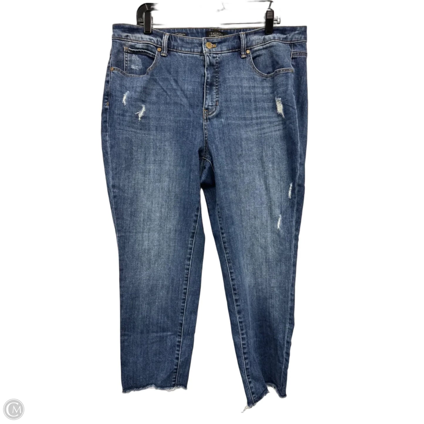 Jeans Straight By Talbots In Blue, Size: 16