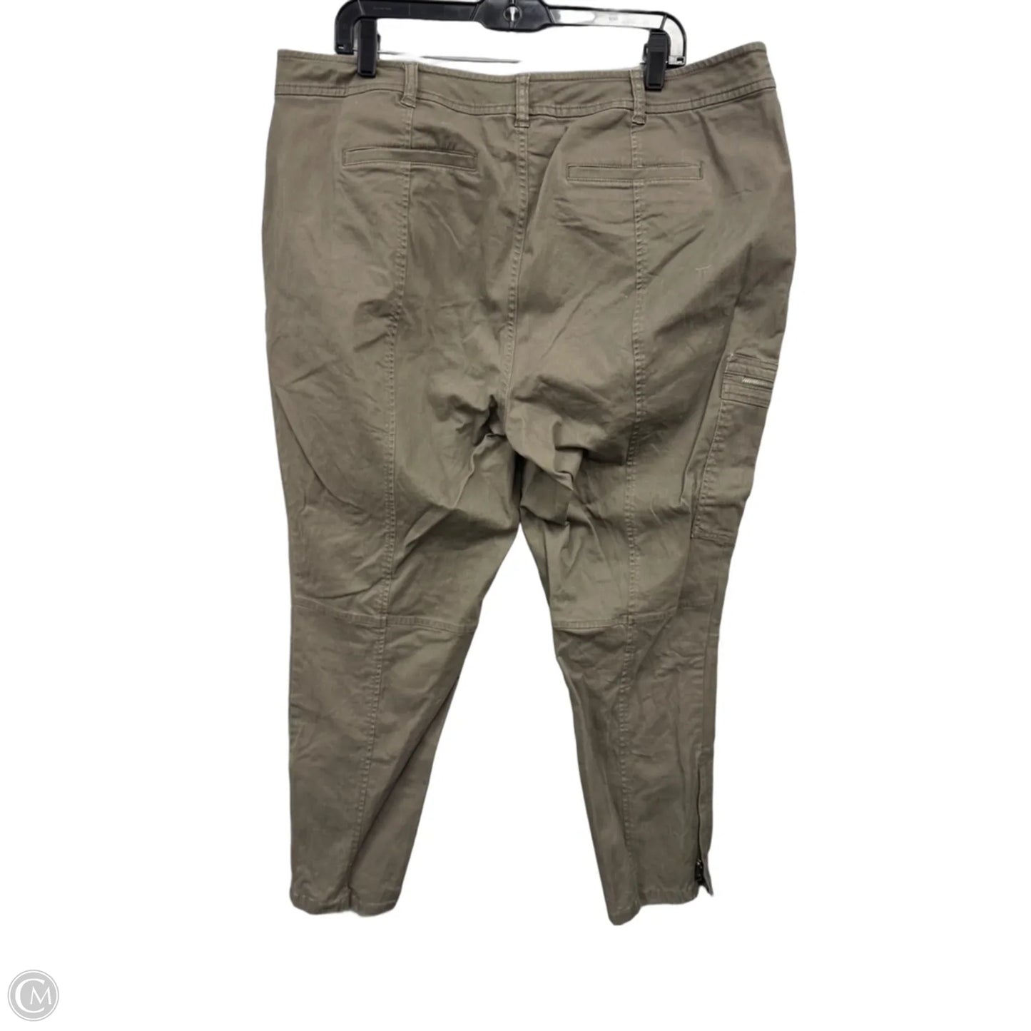 Pants Chinos & Khakis By Lauren By Ralph Lauren In Tan, Size: 16