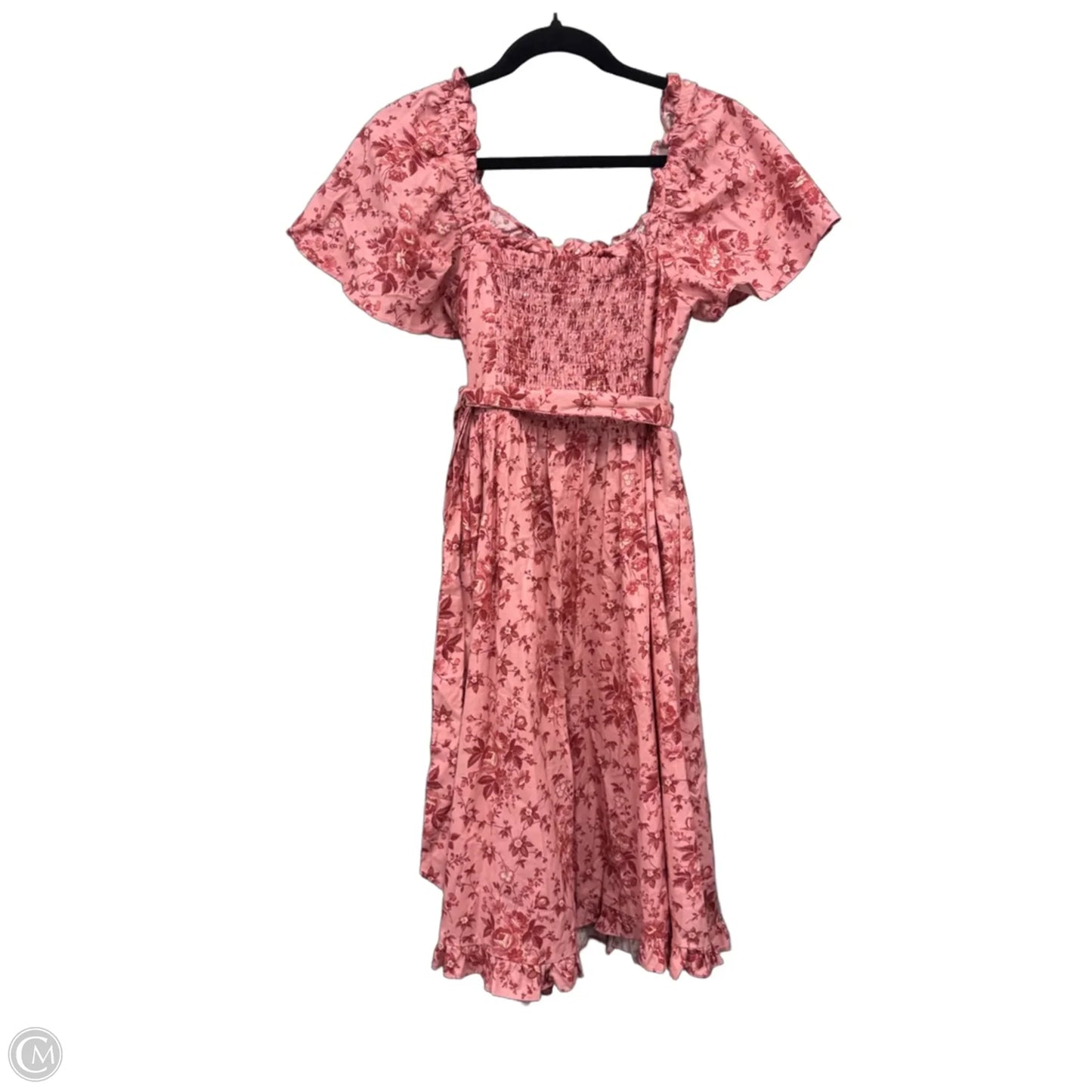 Dress Casual Short By Cmb In Pink & Red, Size: 2
