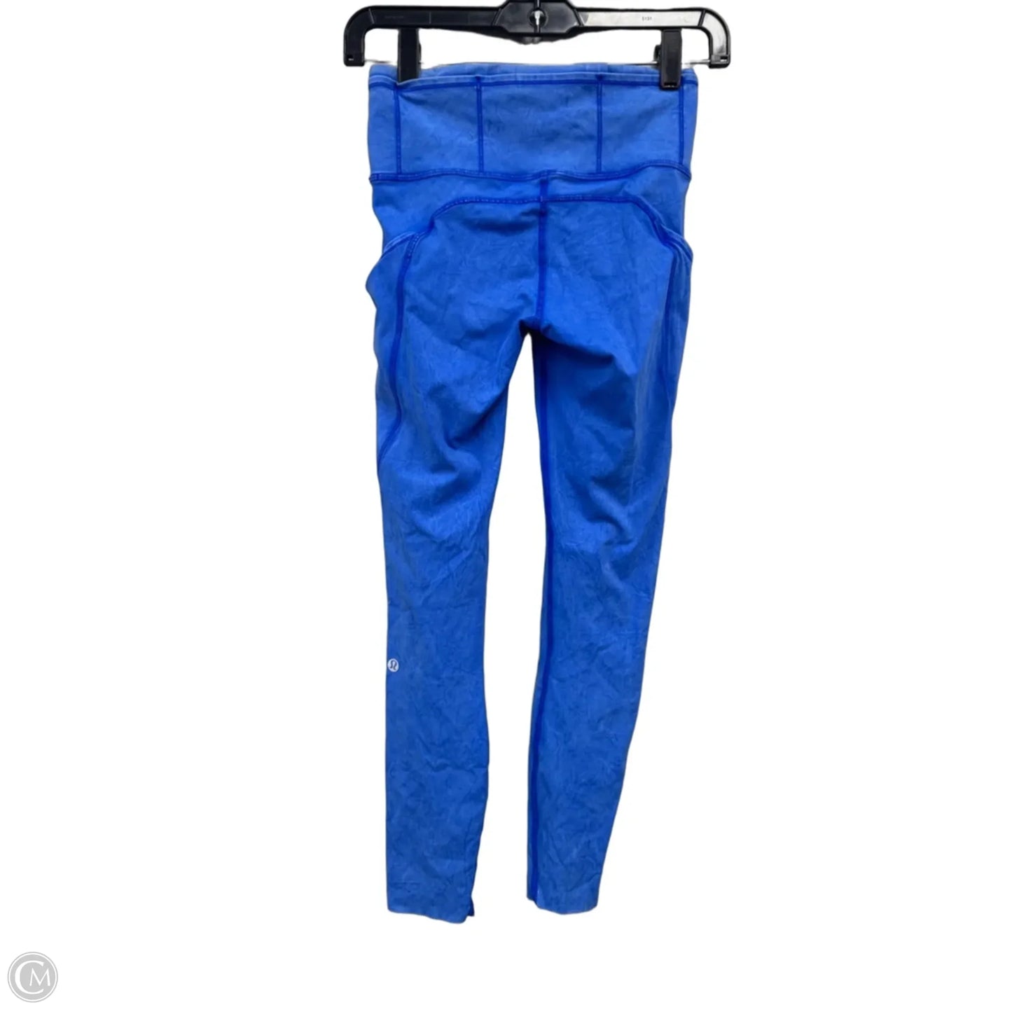 Athletic Leggings By Lululemon In Blue, Size: 4