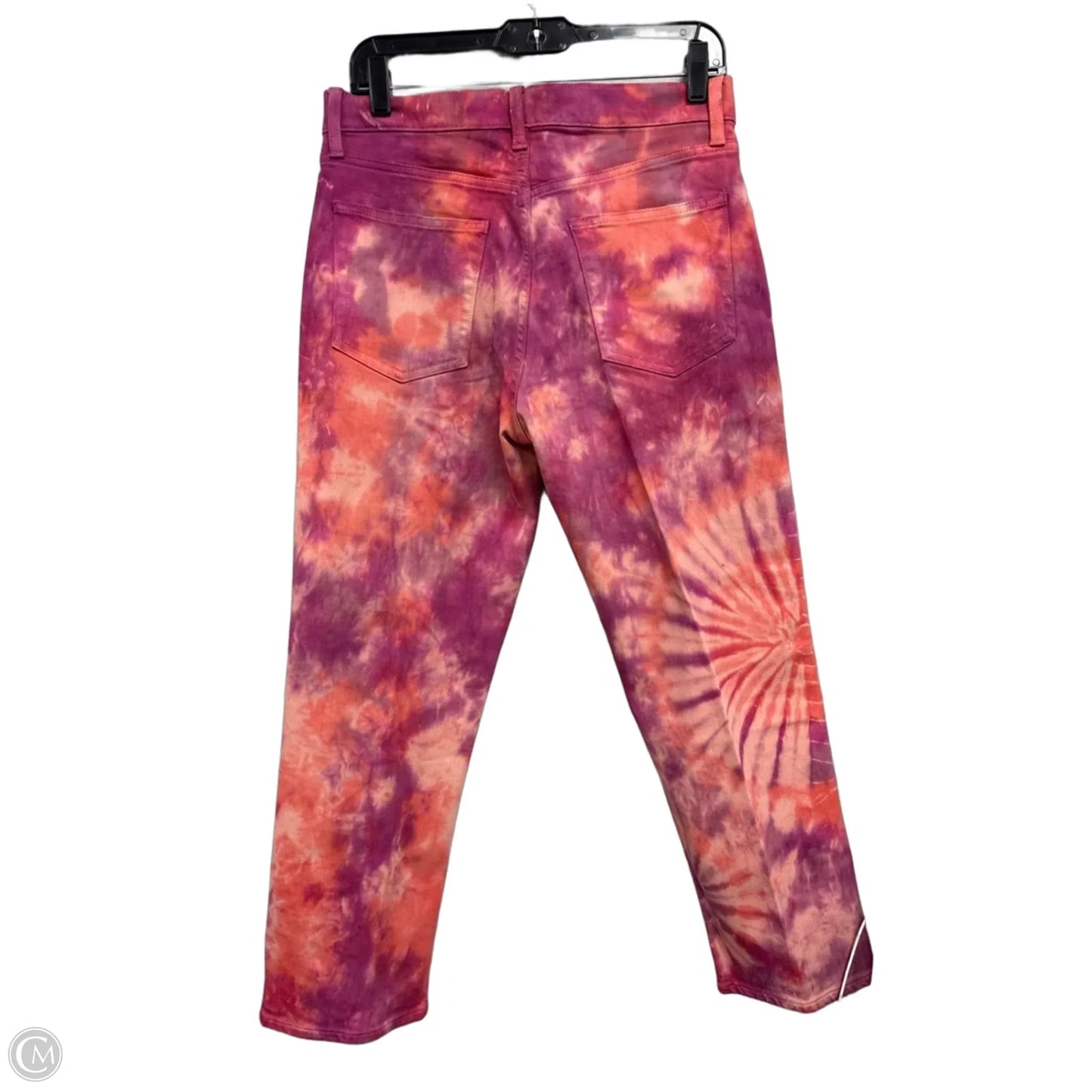 Jeans Straight By Gap In Orange & Purple, Size: 8