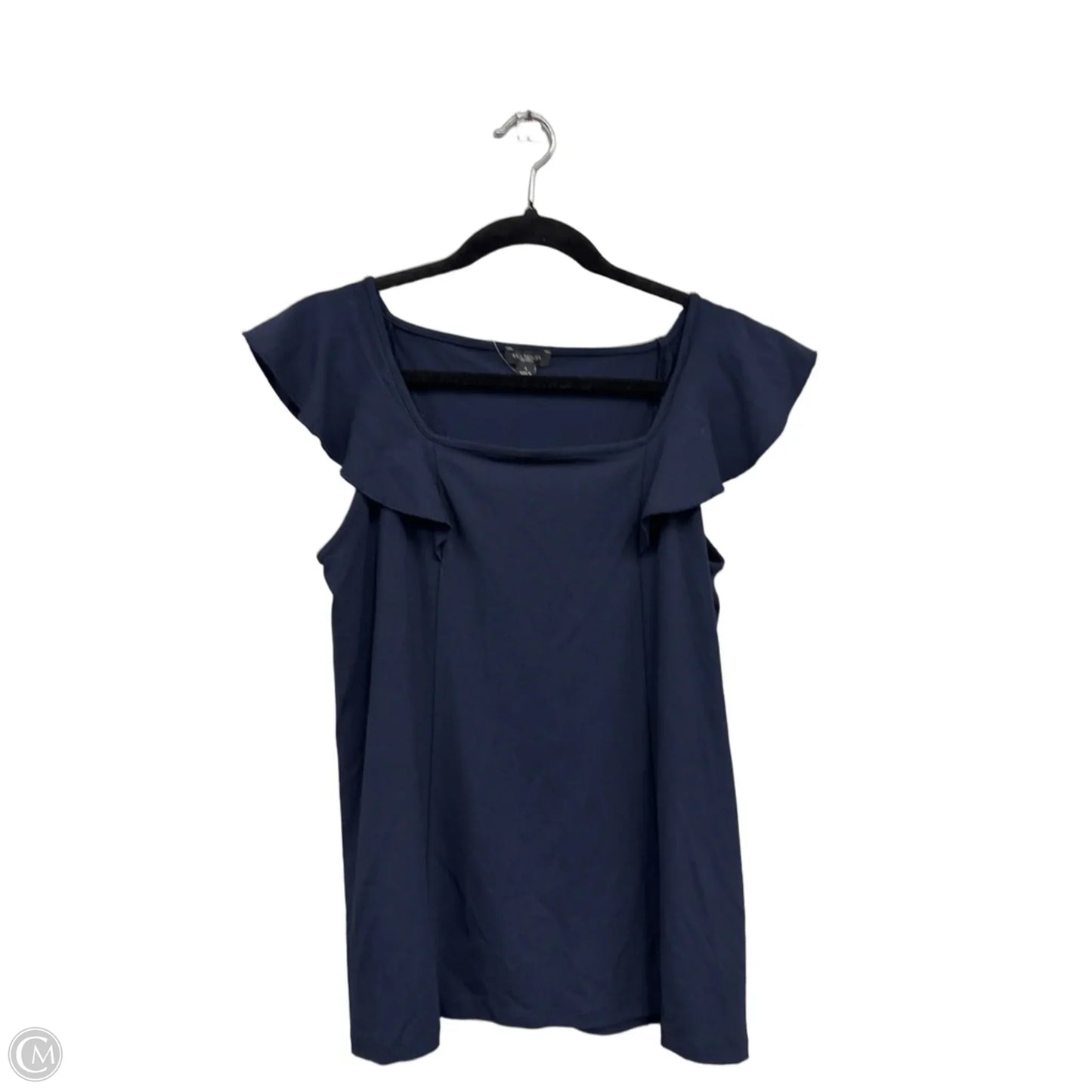 Top Sleeveless By Ann Taylor In Navy, Size: S