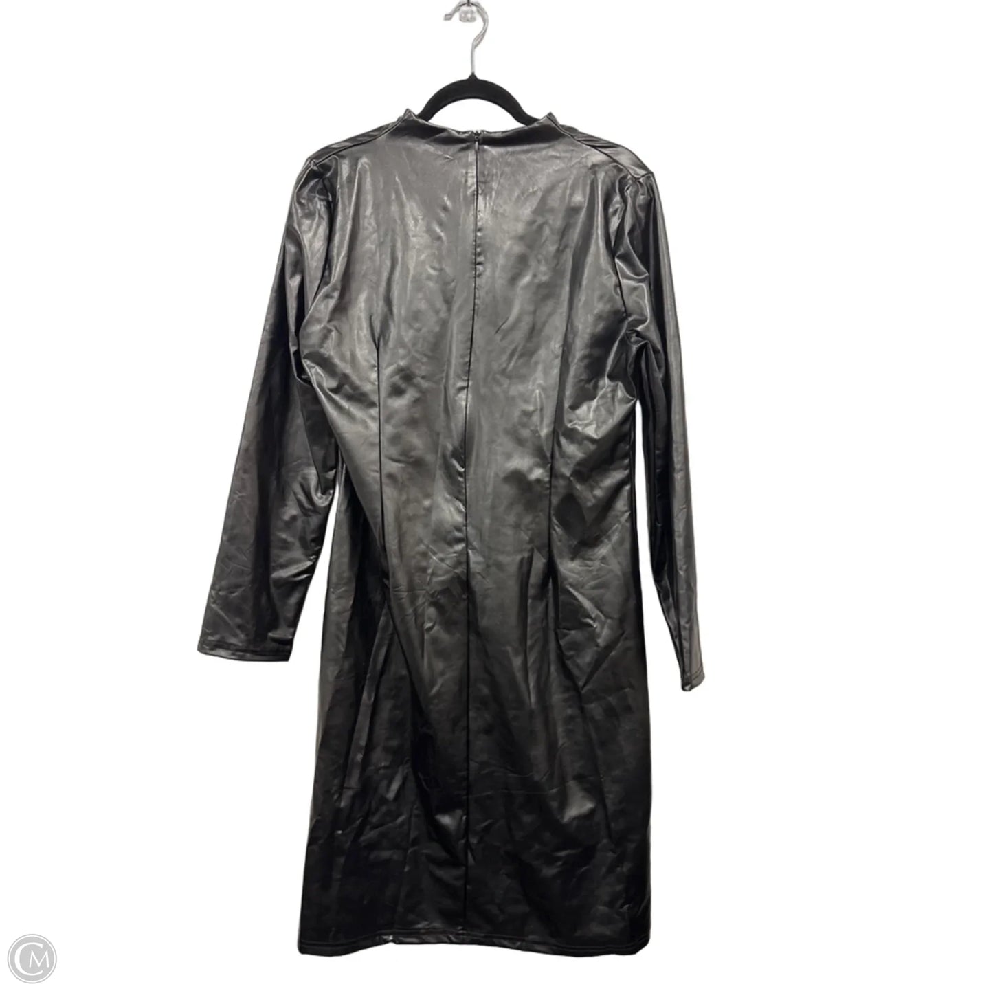 Dress Casual Midi By Clothes Mentor In Black, Size: Xxl