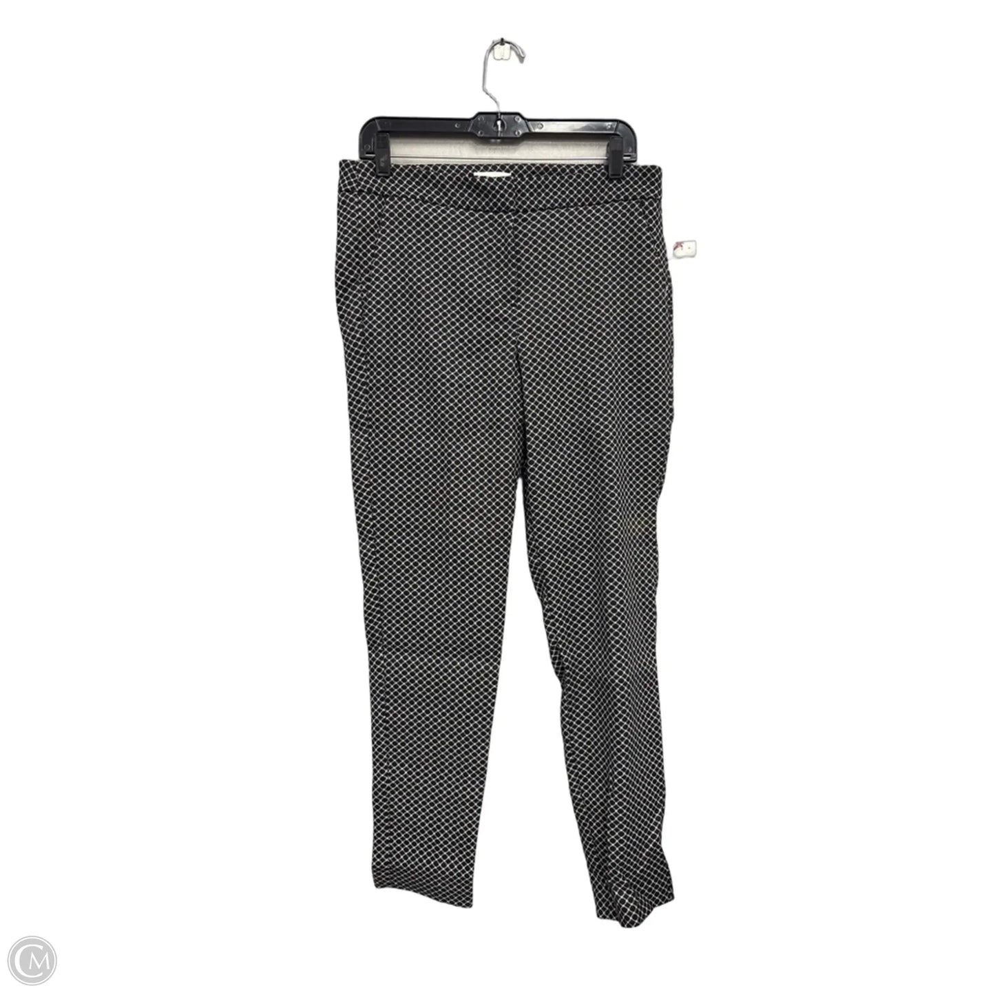 Pants Dress By Adrienne Vittadini In Black & White, Size: 10