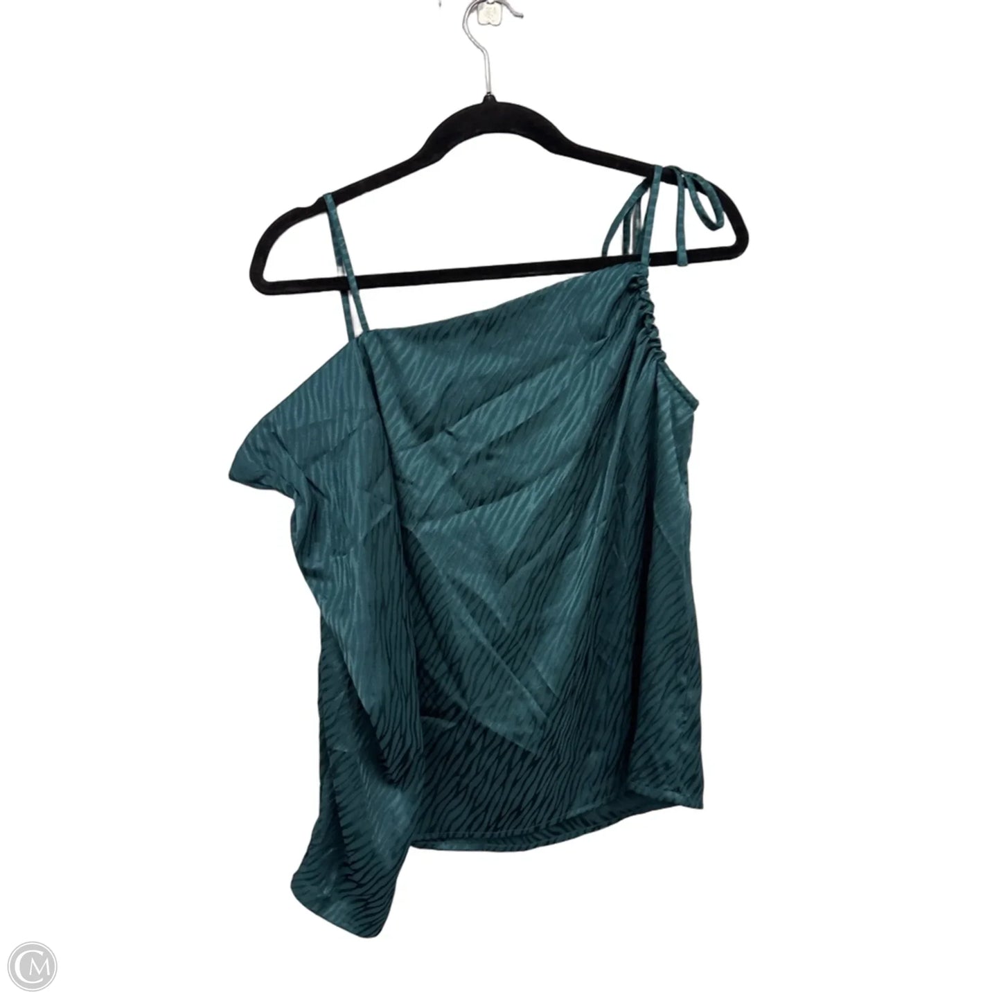 Top Long Sleeve By Ava James In Green, Size: Xs