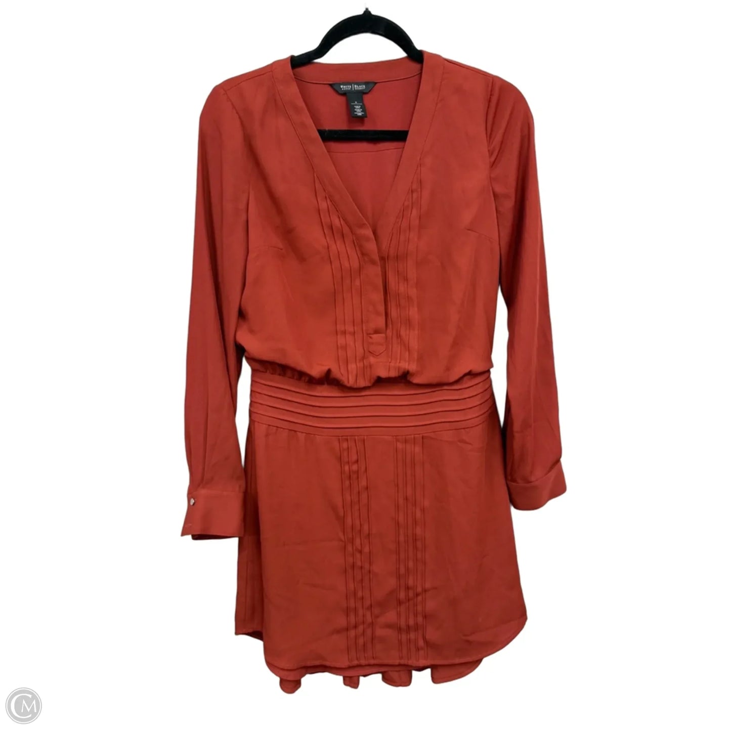 Dress Casual Short By White House Black Market In Copper, Size: 0