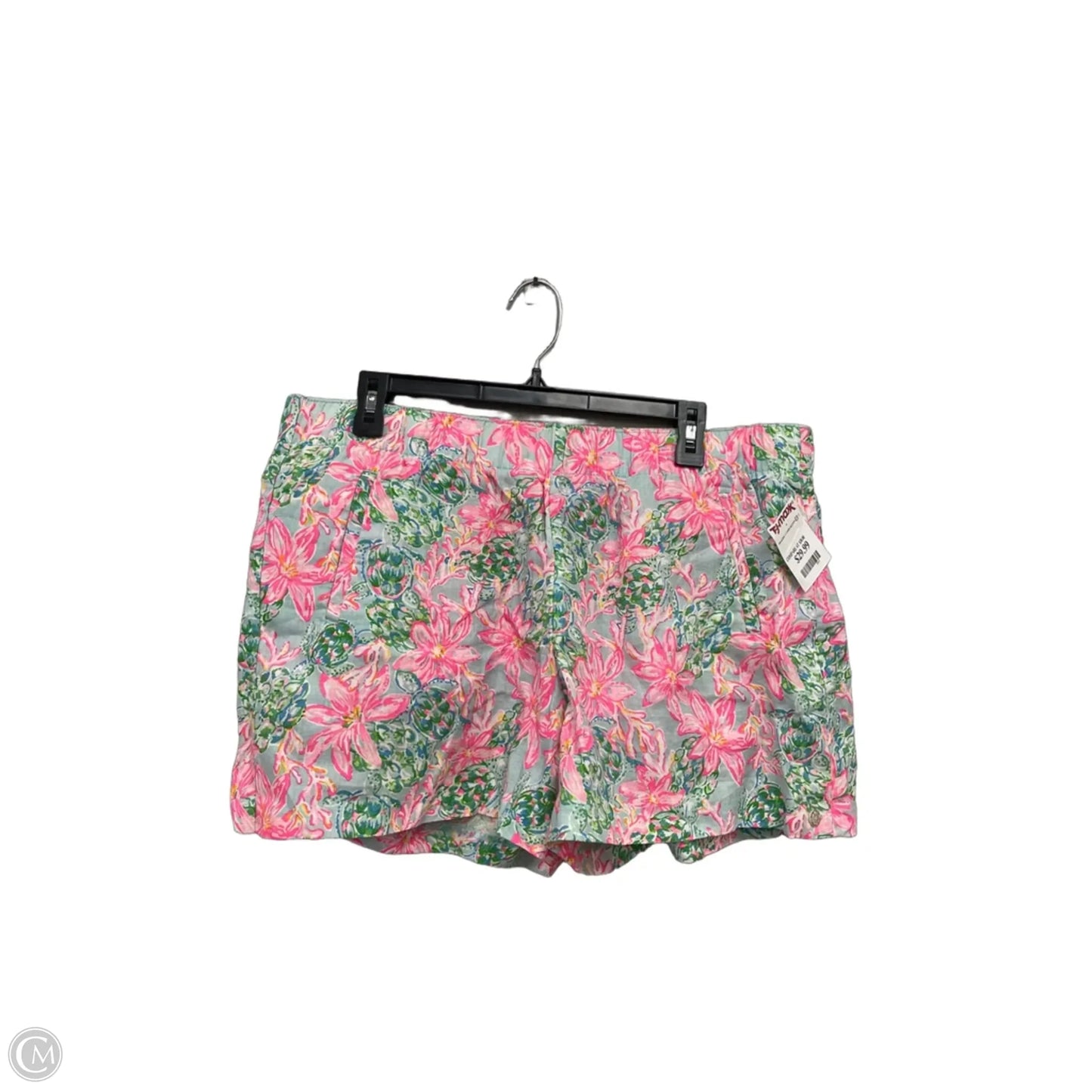 Shorts Designer By Lilly Pulitzer In Blue & Pink, Size: Xl