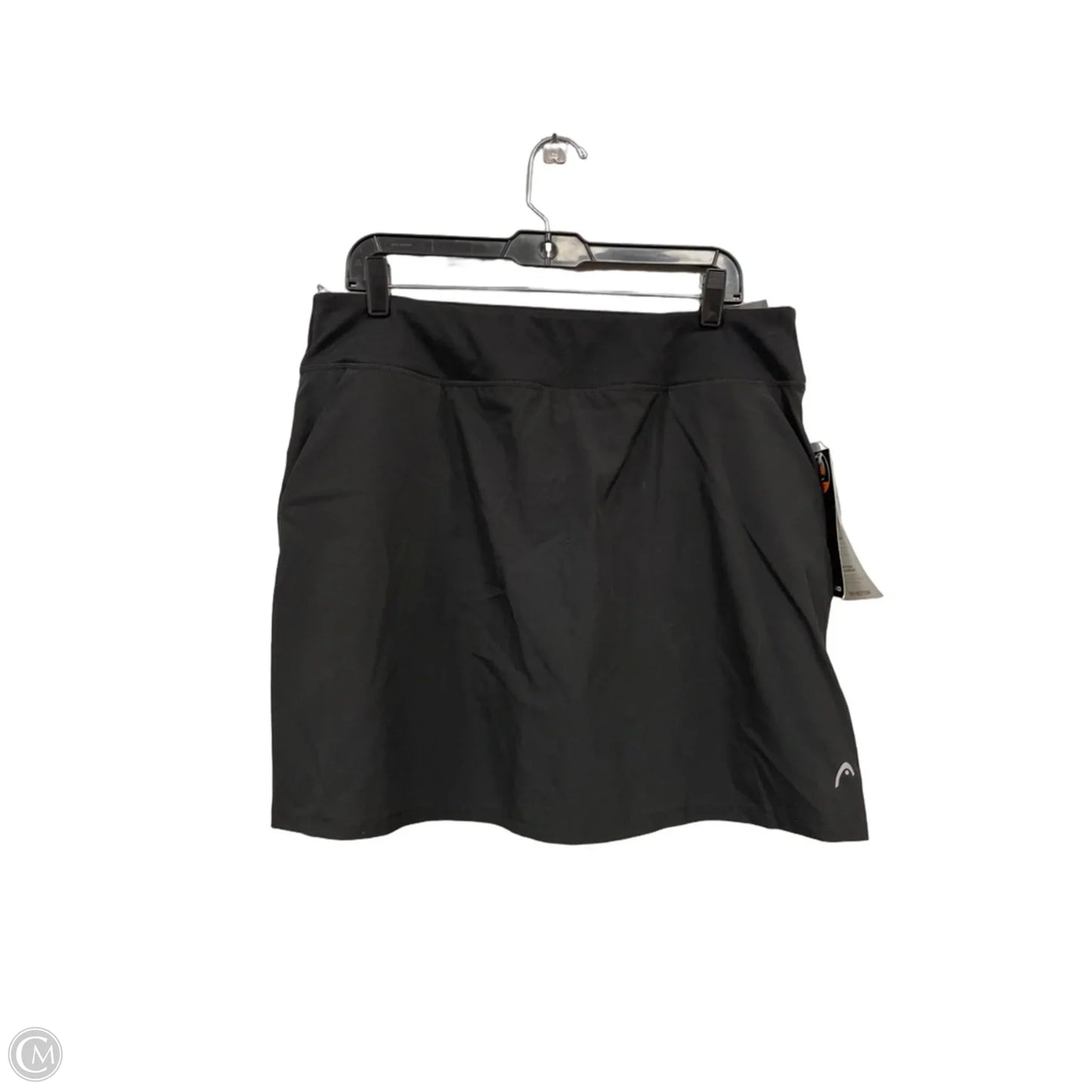 Athletic Skort By Head In Black, Size: Xl