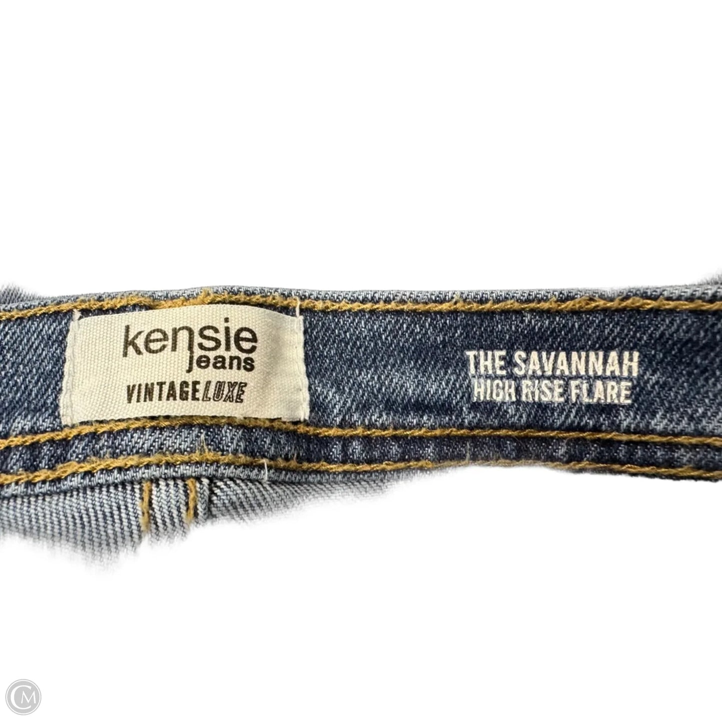 Jeans Flared By Kensie In Blue, Size: 4