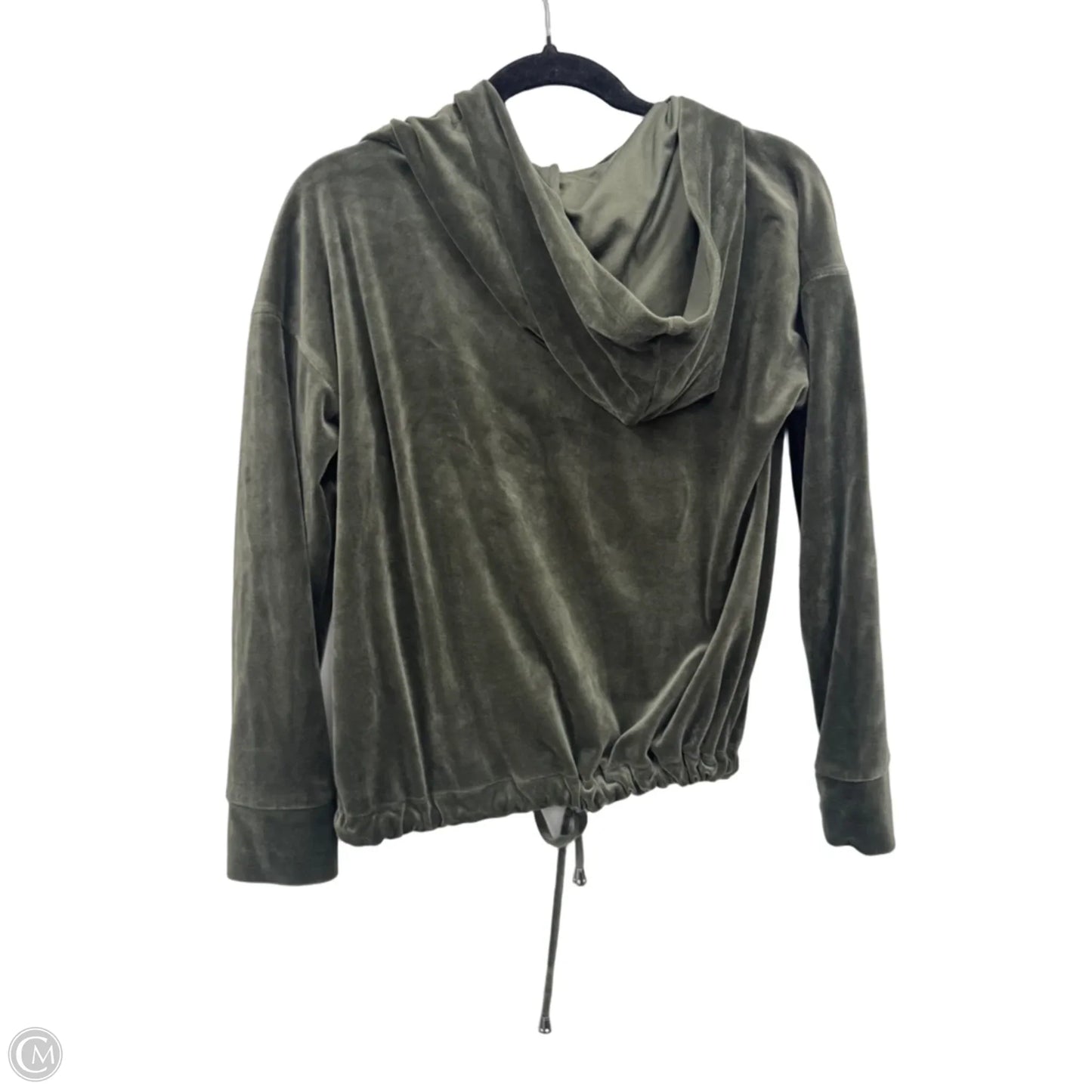 Sweatshirt Hoodie By Cable And Gauge In Green, Size: S