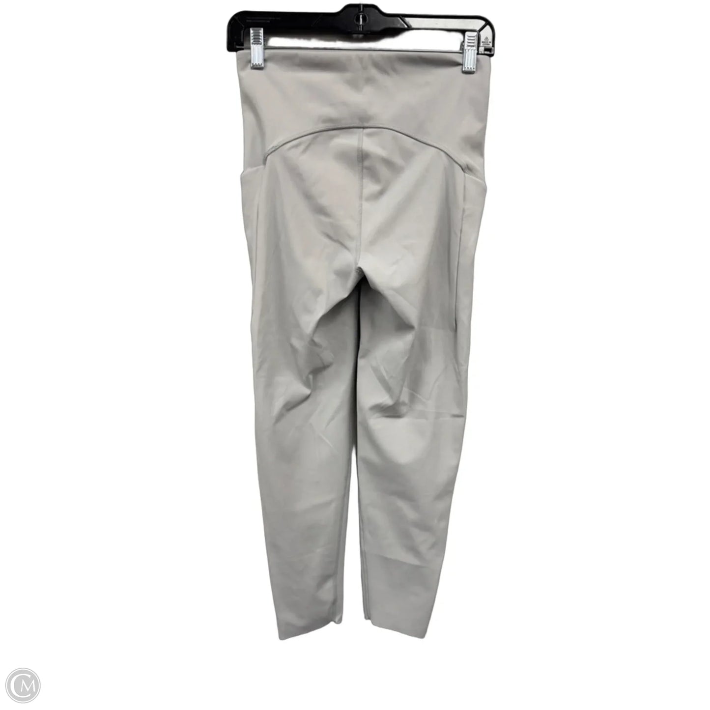 Athletic Leggings By Spanx In Grey, Size: M