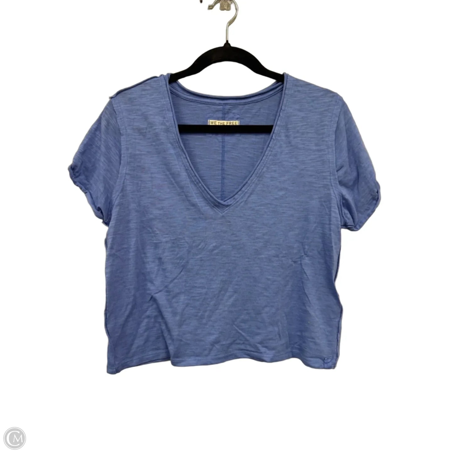 Top Short Sleeve Basic By We The Free In Blue, Size: M