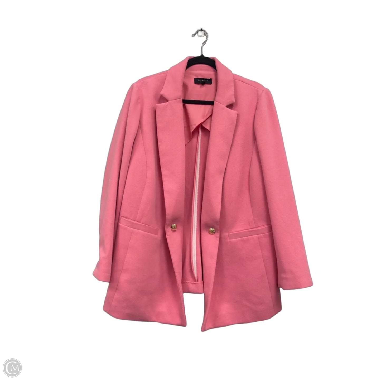 Blazer By Talbots In Pink, Size: 14