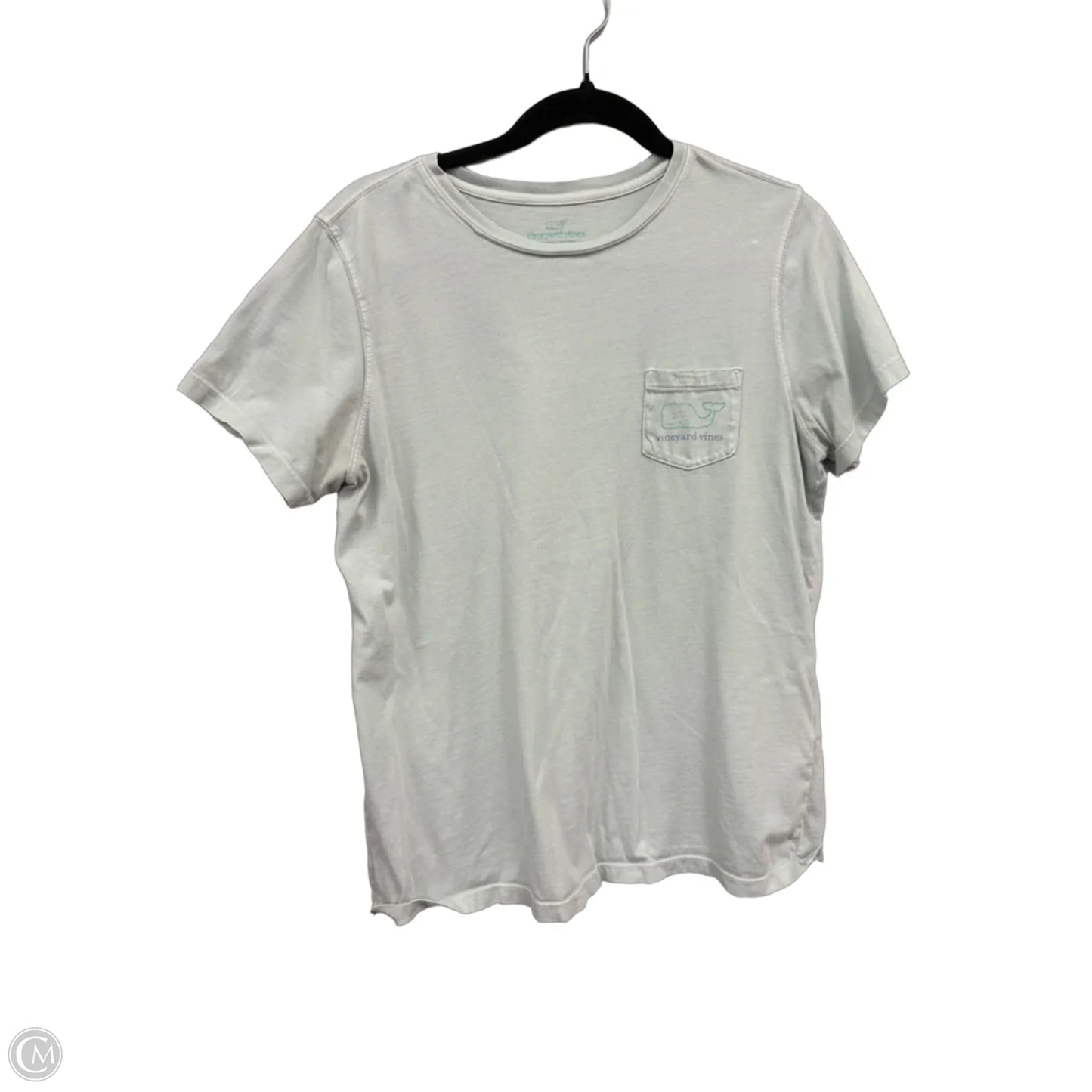 Top Short Sleeve Basic By Vineyard Vines In Green, Size: L