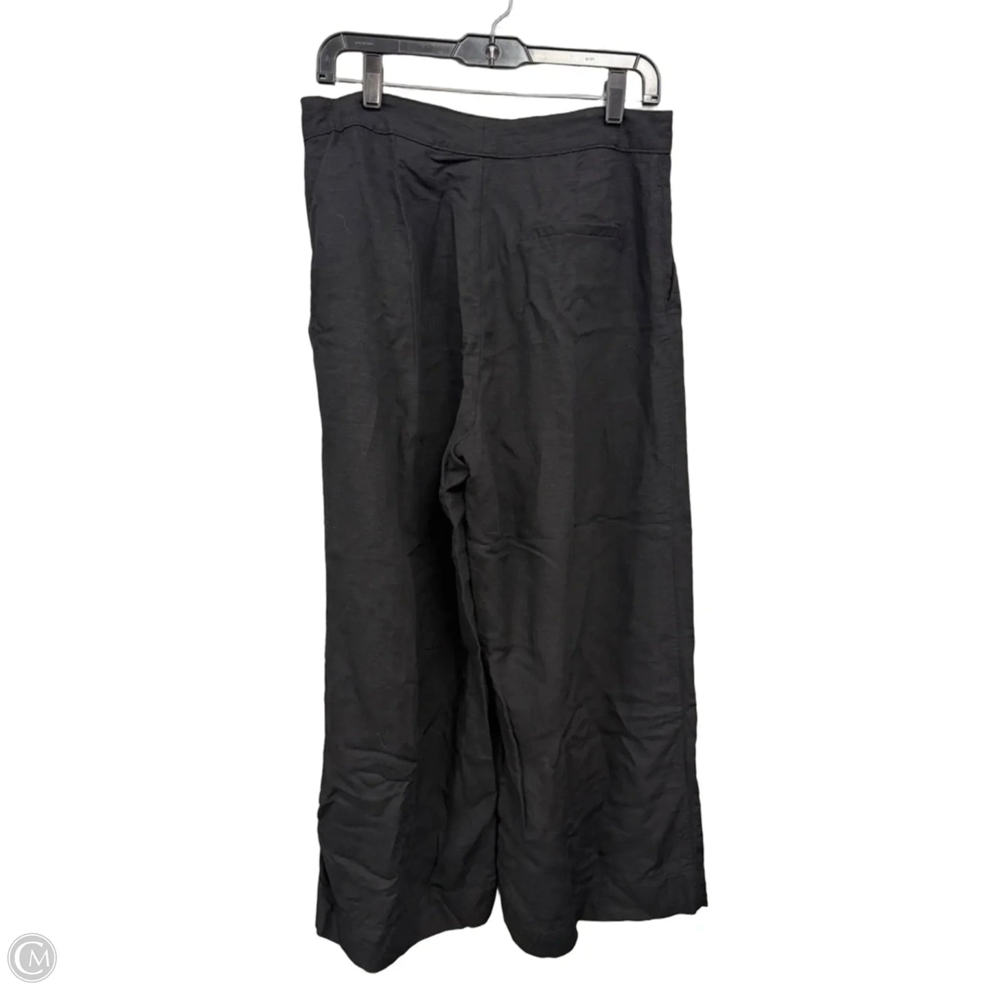 Pants Wide Leg By H&m In Black, Size: 8