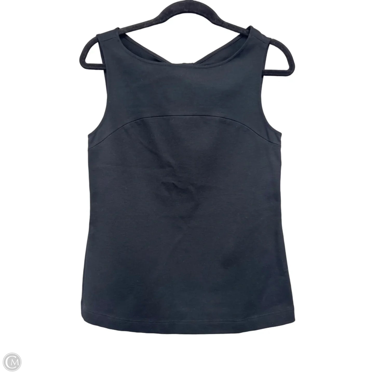 Top Sleeveless Designer By Kate Spade In Black, Size: 4