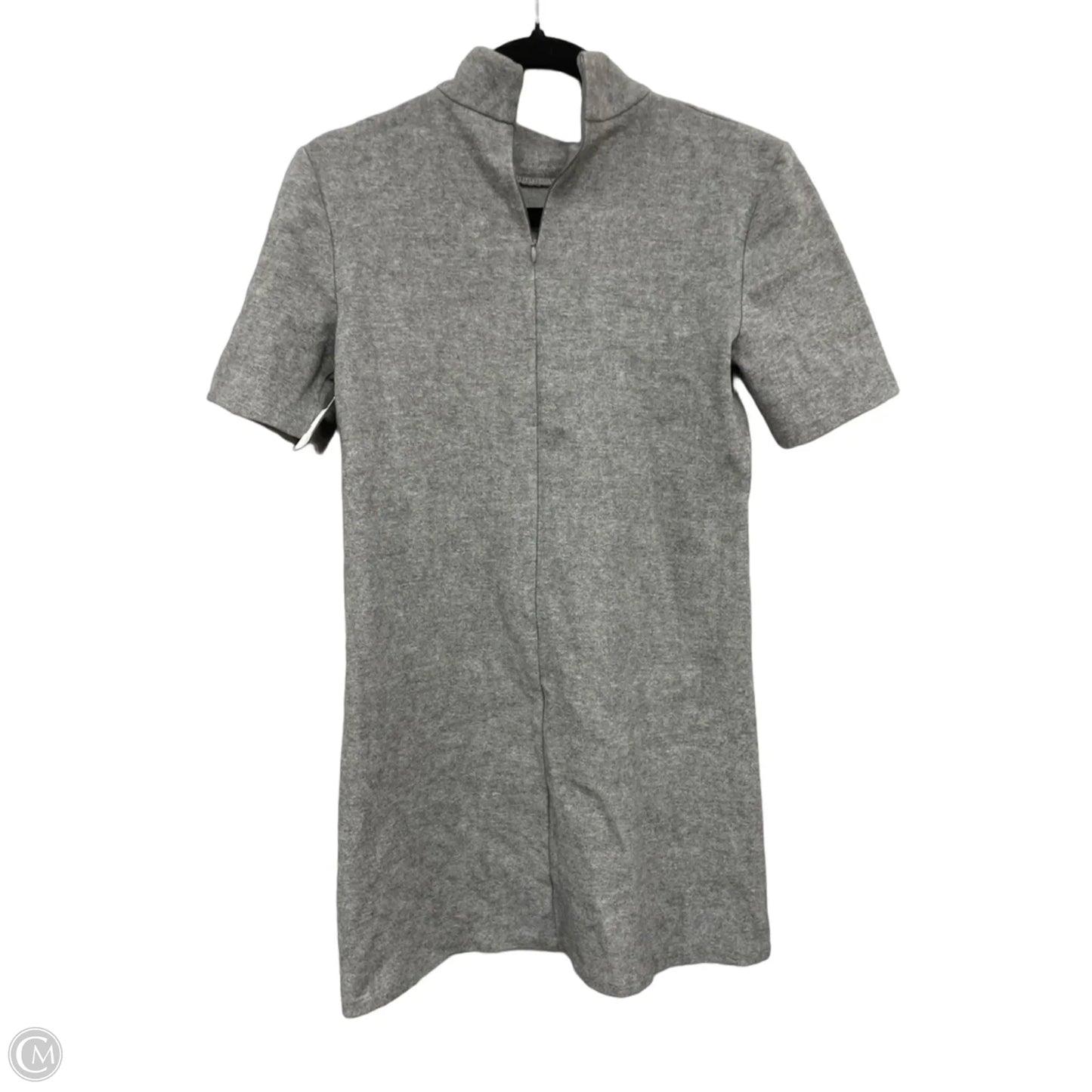 Dress Casual Short By Zara In Grey, Size: S
