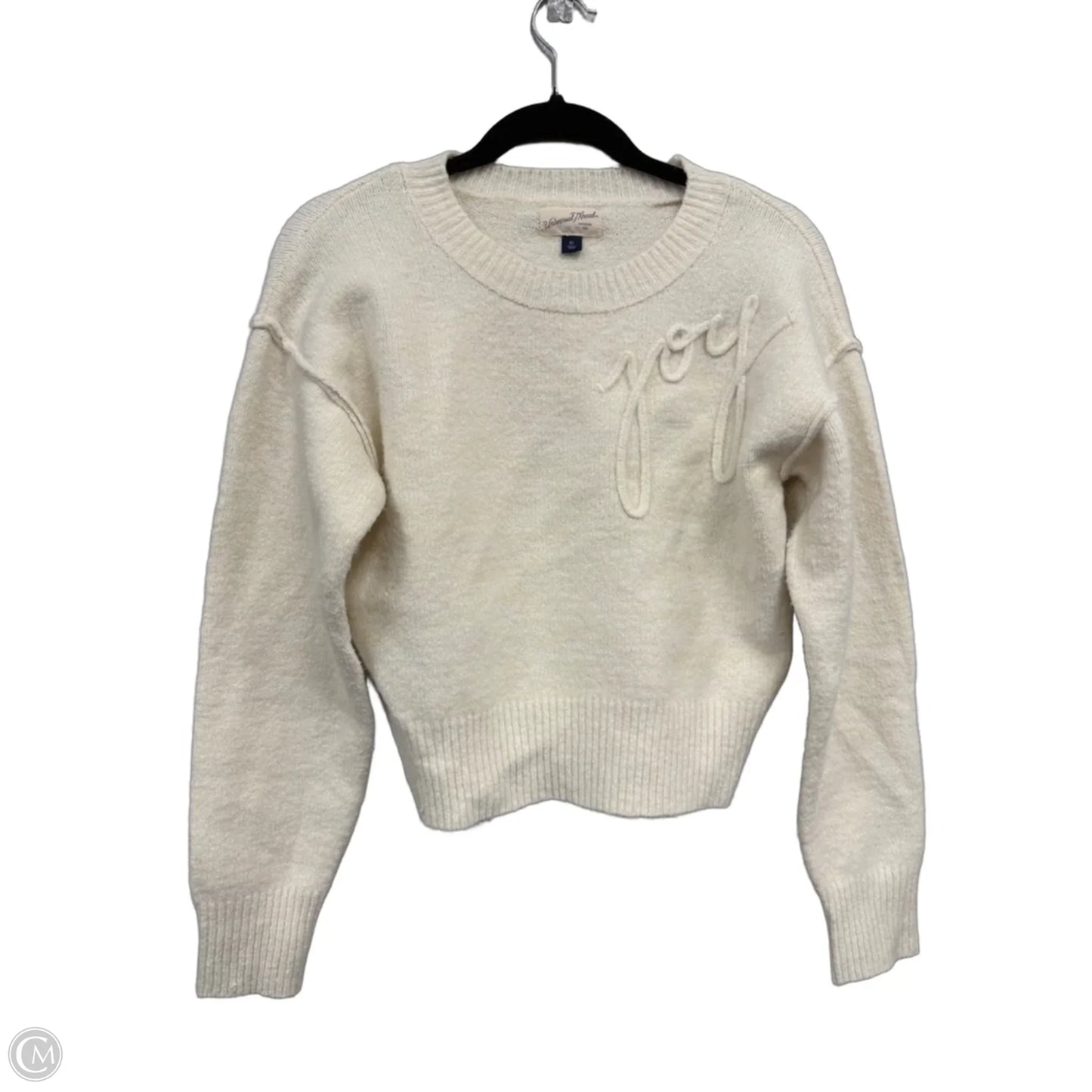 Sweater By Universal Thread In Cream, Size: Xs