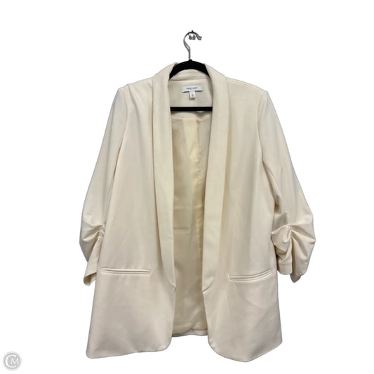 Blazer By Nine West In Cream, Size: L