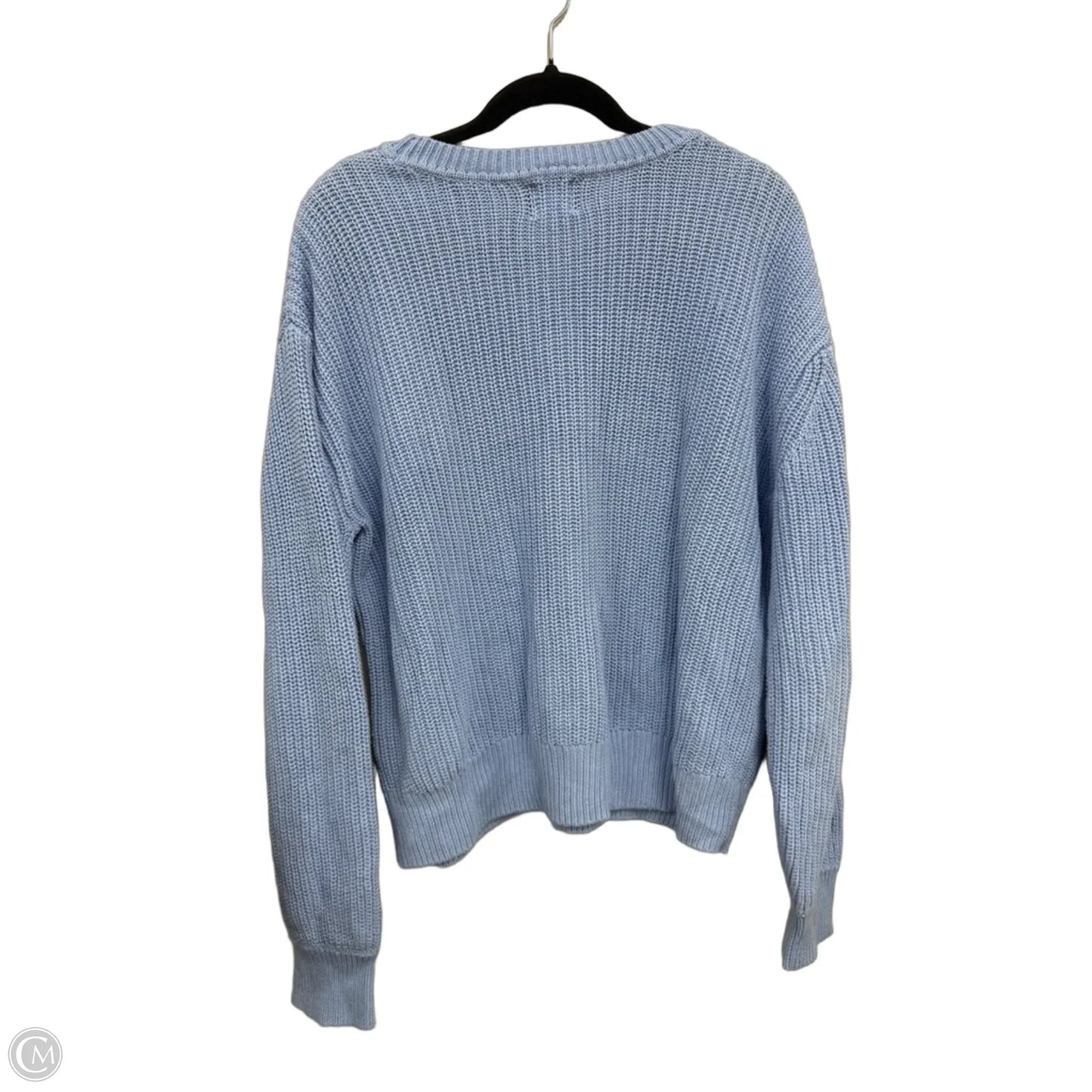 Sweater By Gap In Blue, Size: L