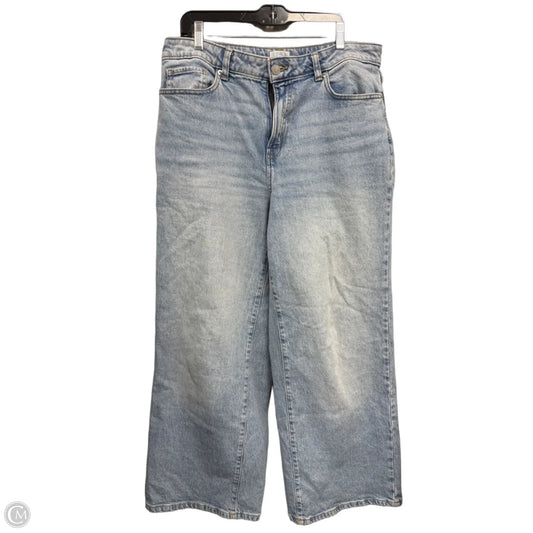 Jeans Wide Leg By Time And Tru In Blue, Size: 12