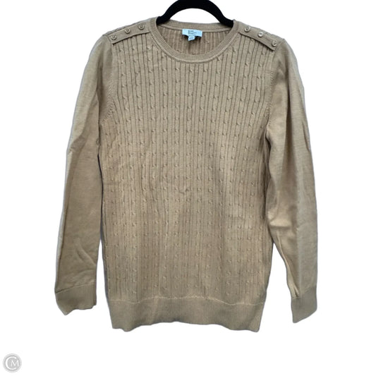 Sweater By Kim Rogers In Tan, Size: S