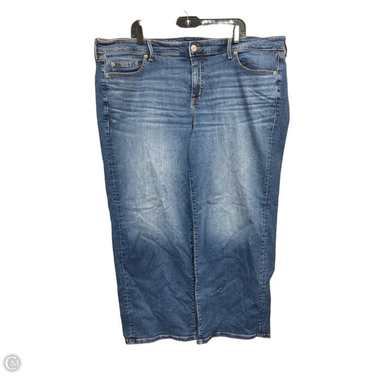 Jeans Wide Leg By Torrid In Blue, Size: 20