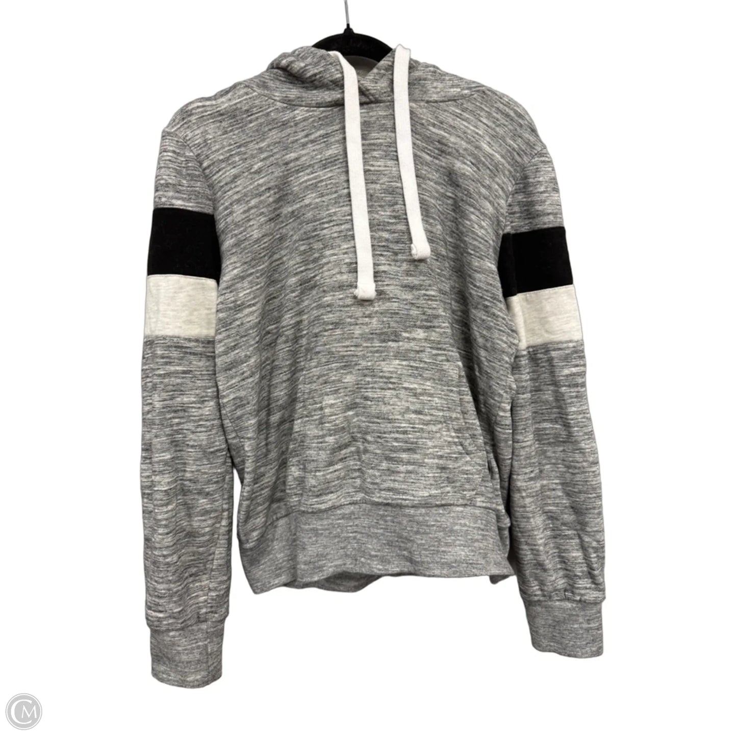 Sweatshirt Hoodie By Reflex In Grey, Size: L