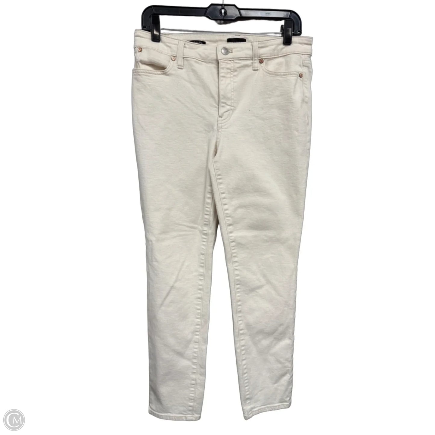 Jeans Skinny By Talbots In Cream, Size: 6