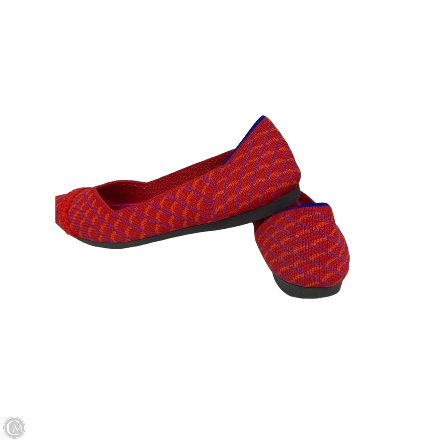 Shoes Athletic By Rothys In Orange & Red, Size: 6.5