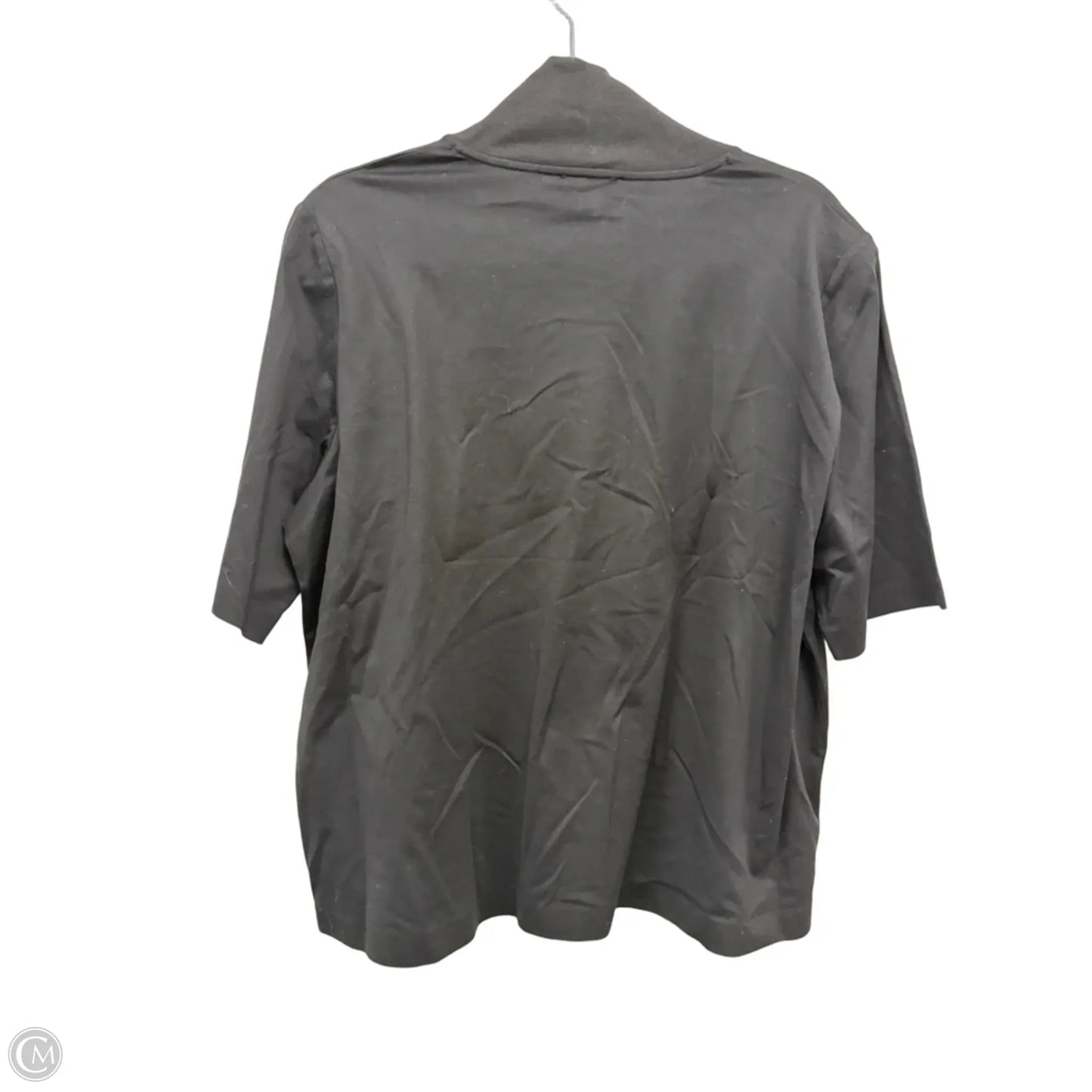 Top Short Sleeve By Cos In Black, Size: L