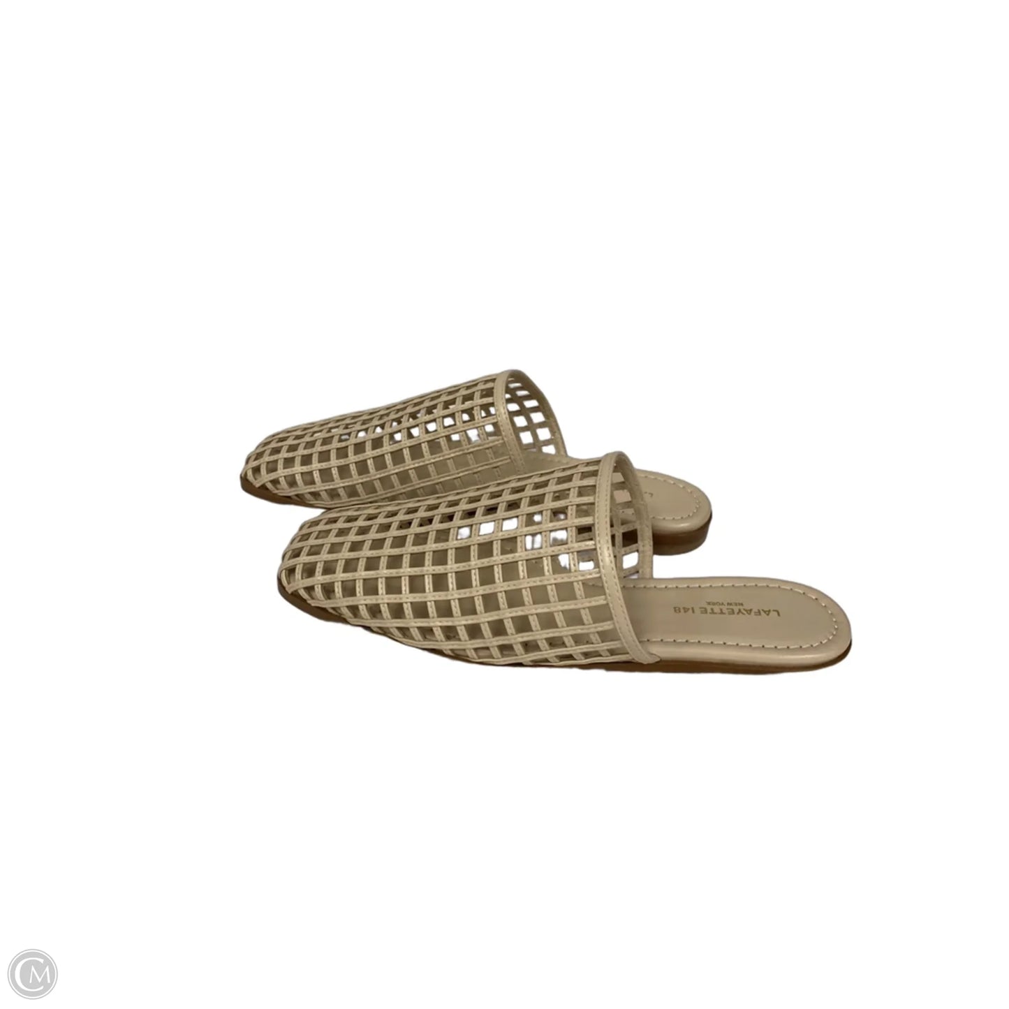 Shoes Designer By Lafayette 148 In Tan, Size: 7