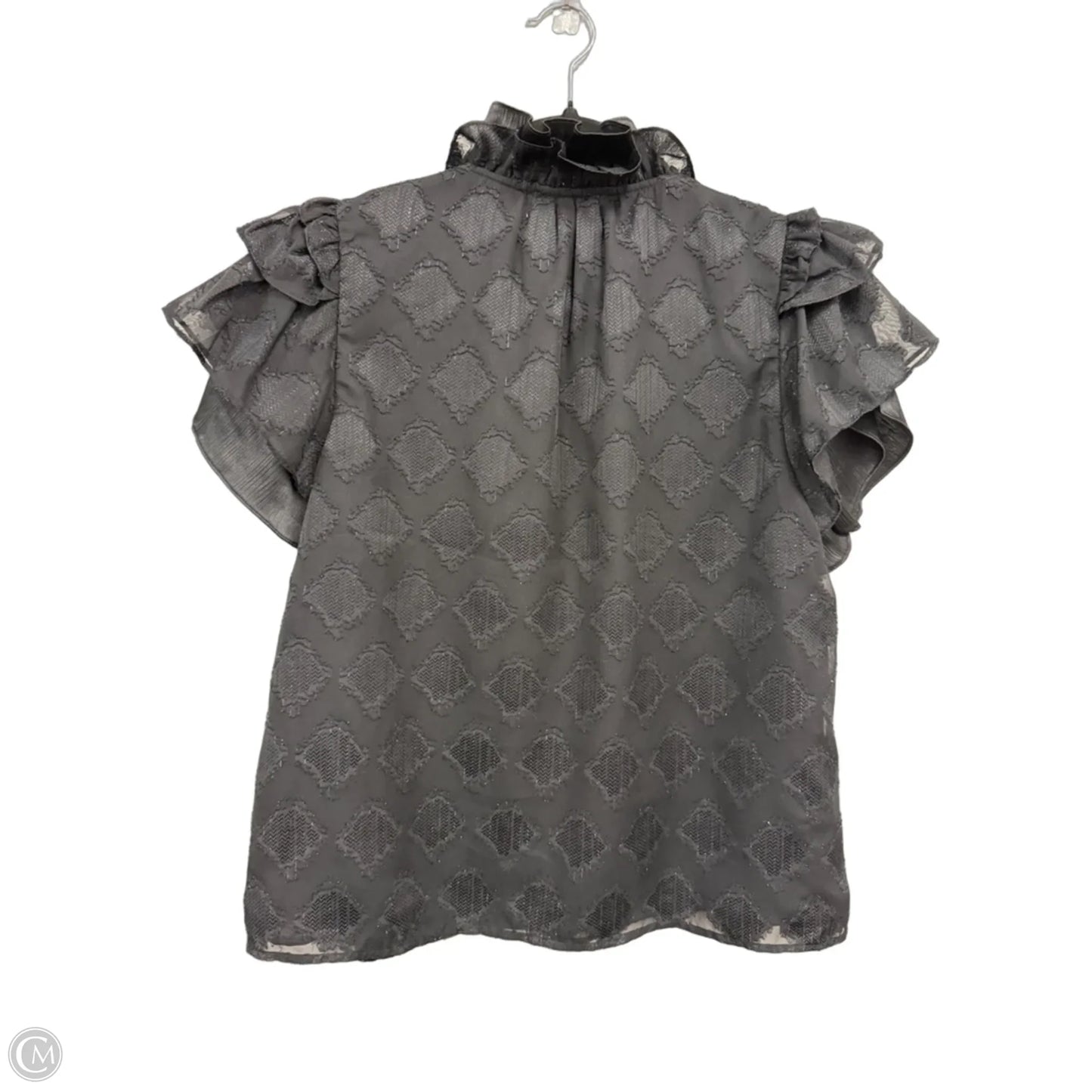 Top Short Sleeve By Thml In Black, Size: M