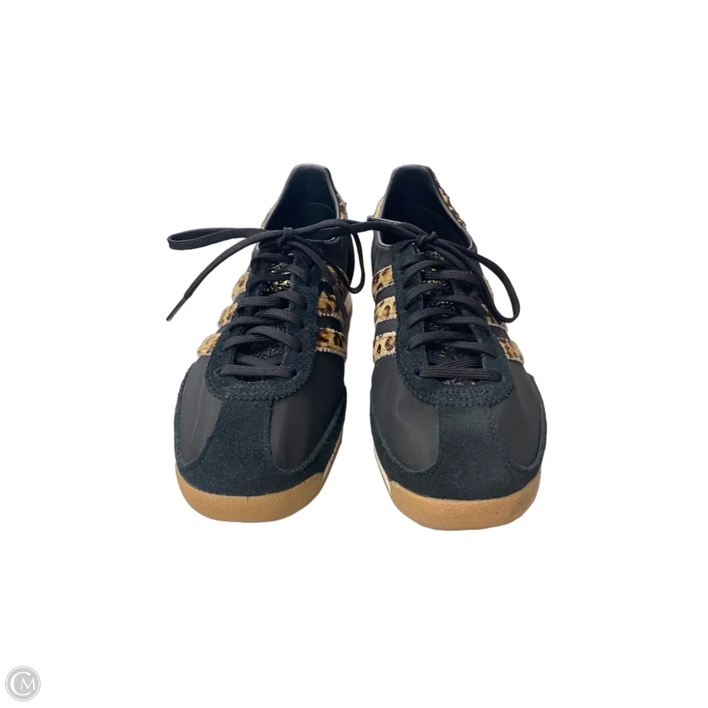 Shoes Sneakers By Adidas In Black & Tan, Size: 7