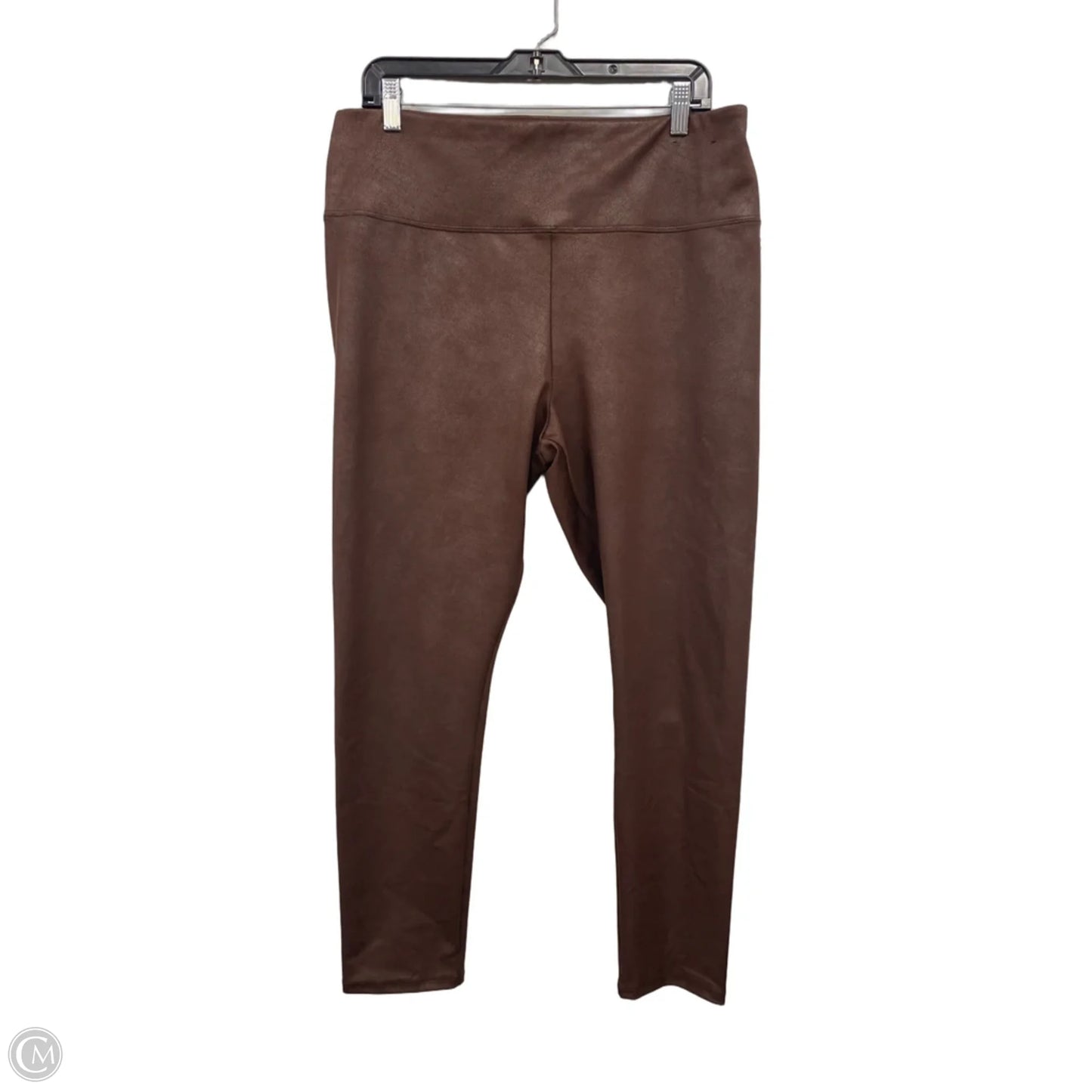 Athletic Leggings By Simply Vera In Brown, Size: Xl