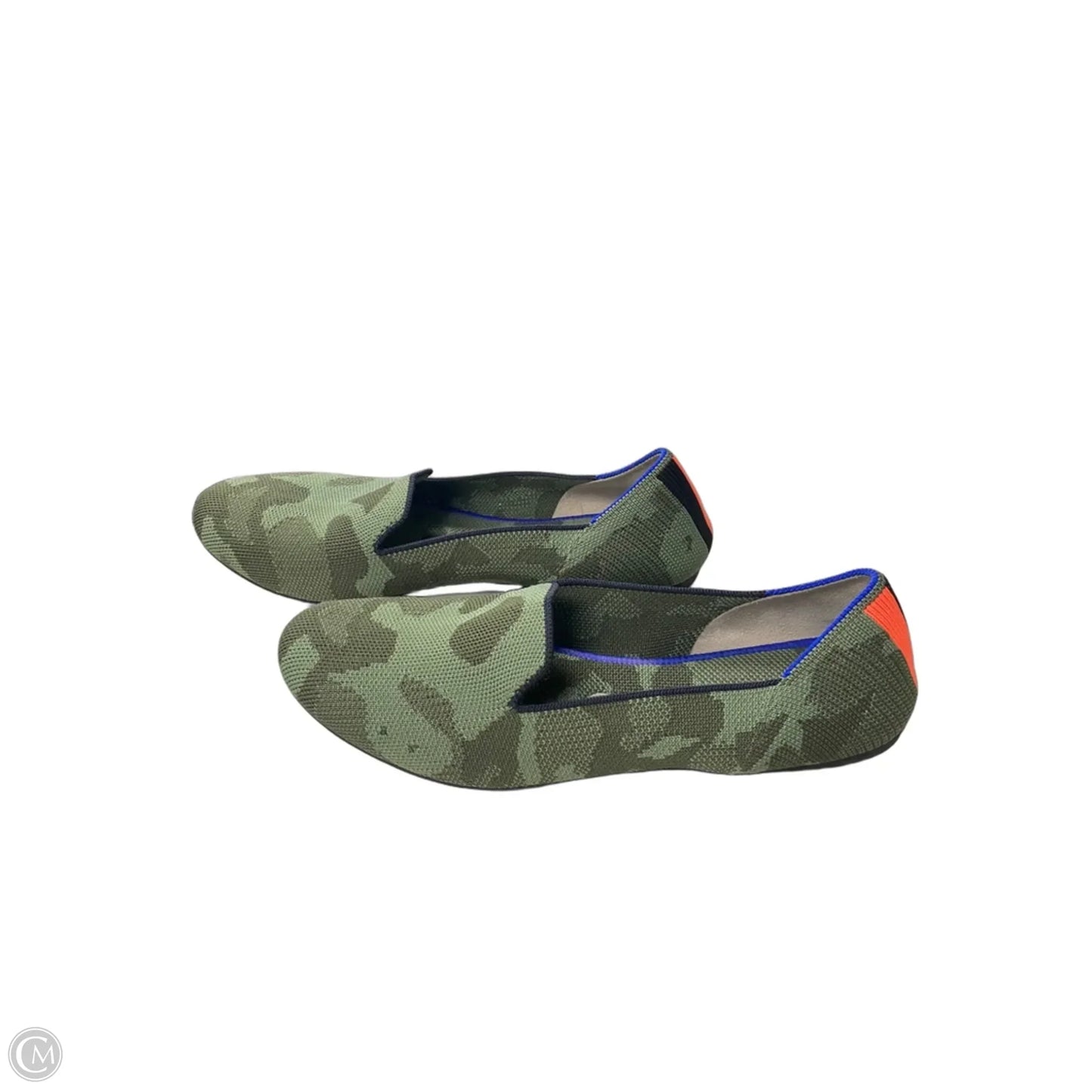 Shoes Flats By Rothys In Green, Size: 9