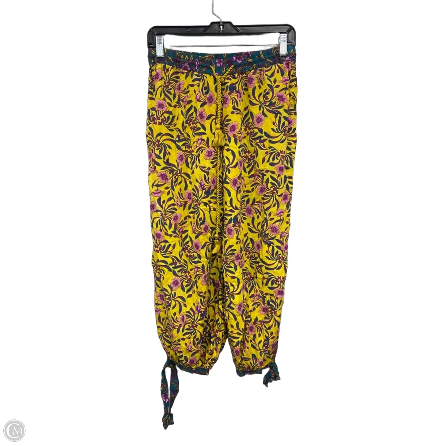 Pants Other By Anthropologie In Gold & Purple, Size: Xs