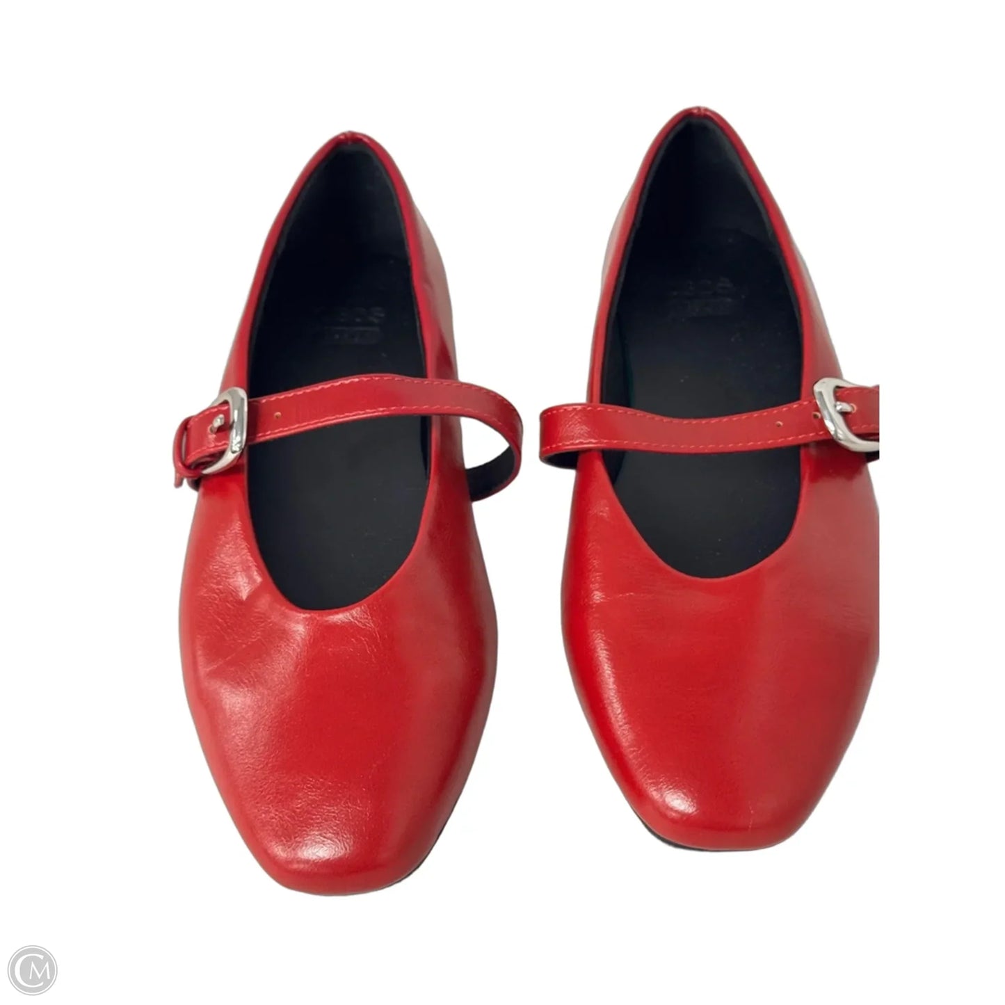 Shoes Flats By Asos In Red, Size: 5